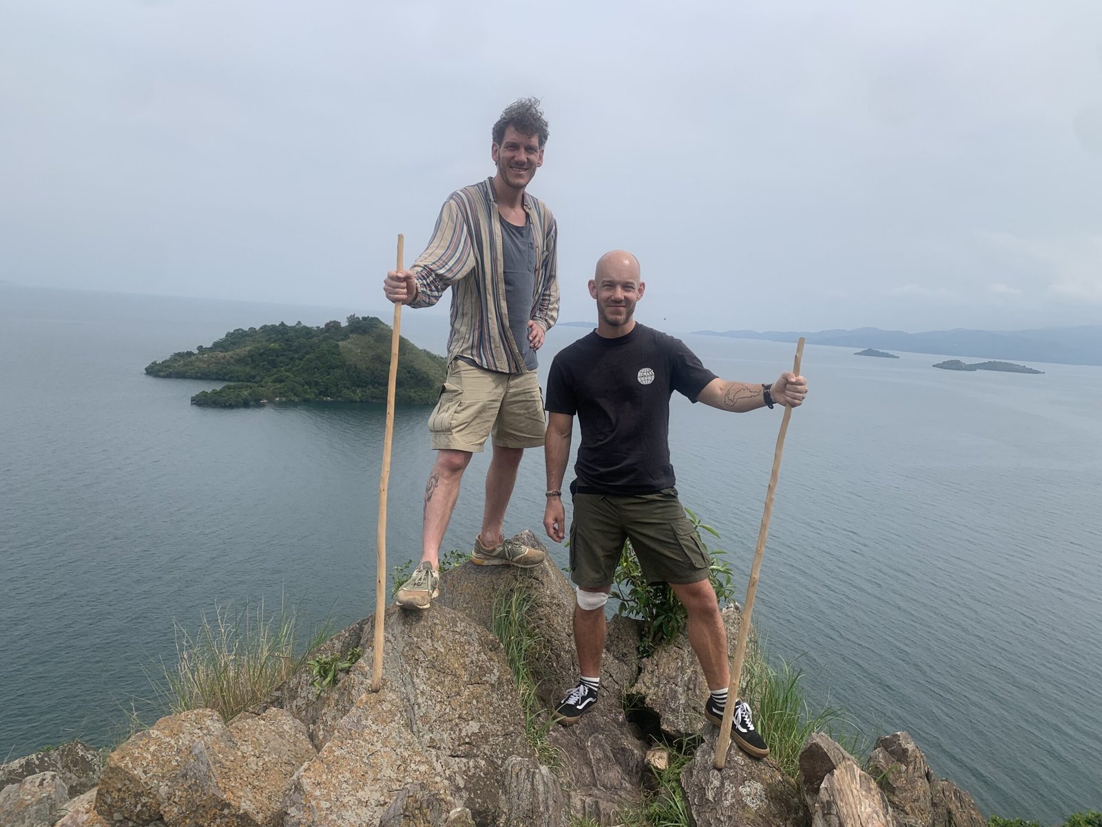 Boat trip to Napoleon’s hat island in lake kivu
