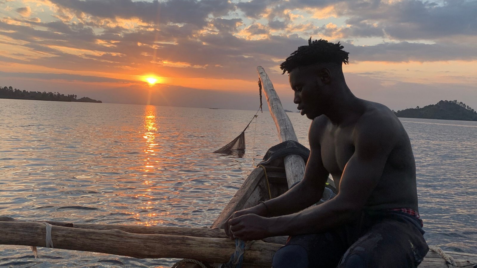 Nigh fishing and Sunset in Lake Kivu, what to do in Rwanda
