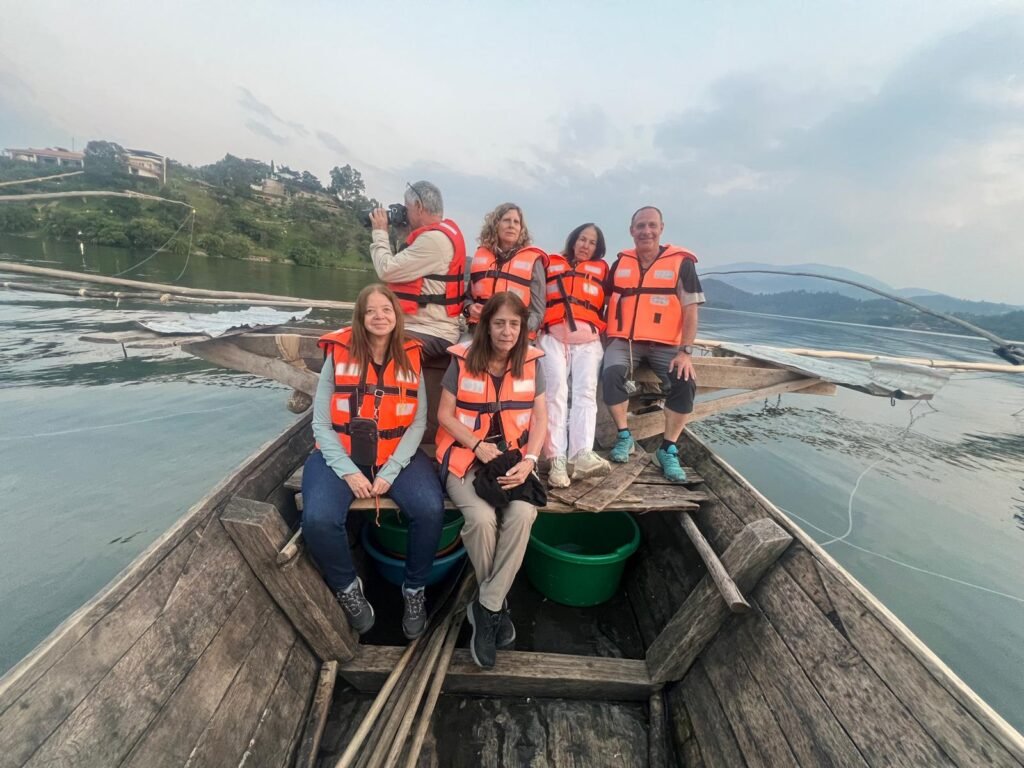 lake Kivu Night fishing with singing fishermen