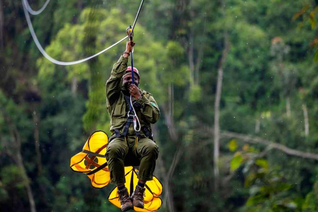 Nyungwe national forest zip line, a must do experience in Rwanda