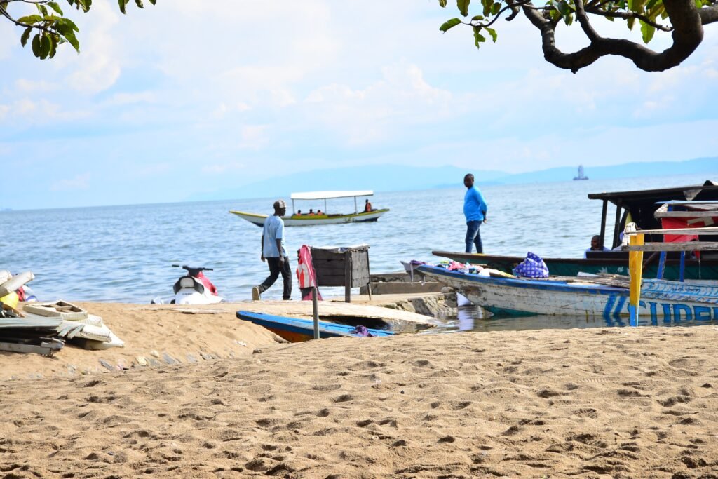 day trip to lake kivu, in Gisenyi