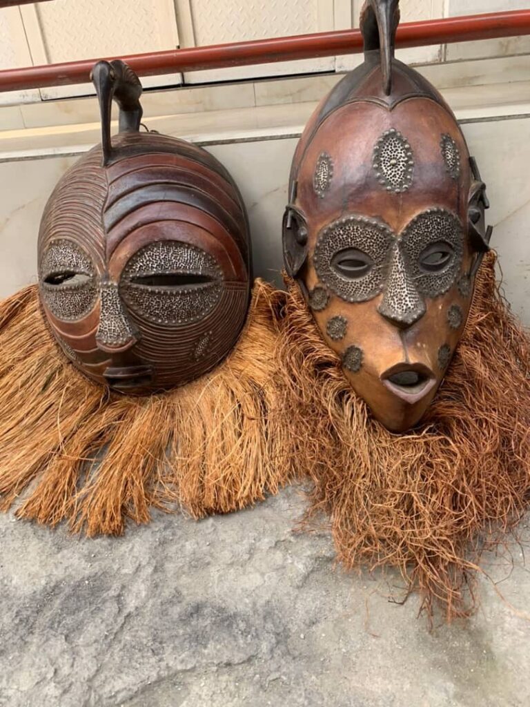 African Couple Musk for home decor
